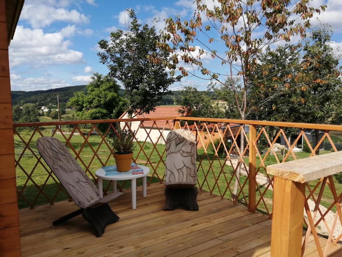 Le Chalet Des Etoiles Champagnac-le-Vieux Экстерьер фото