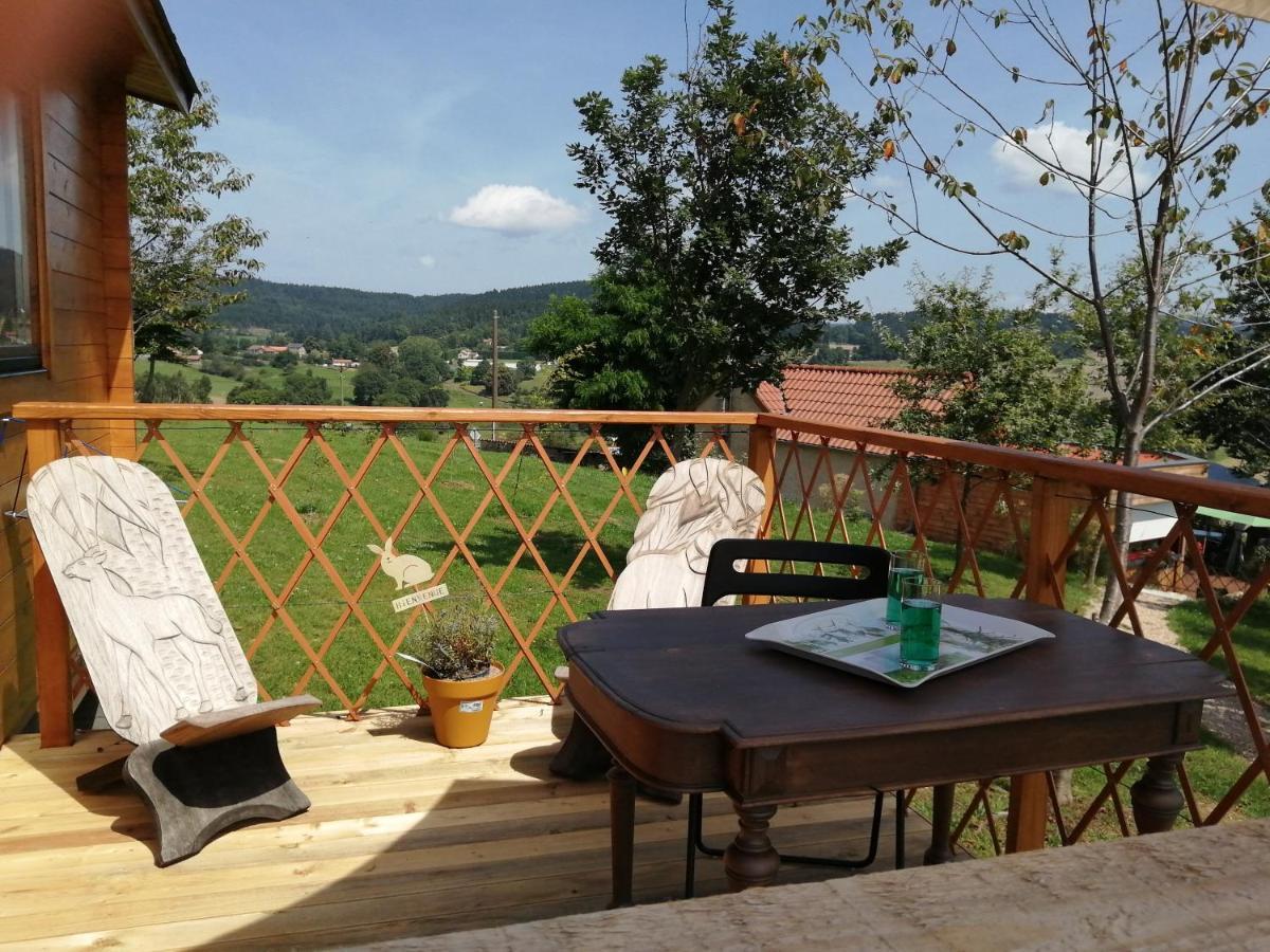 Le Chalet Des Etoiles Champagnac-le-Vieux Экстерьер фото