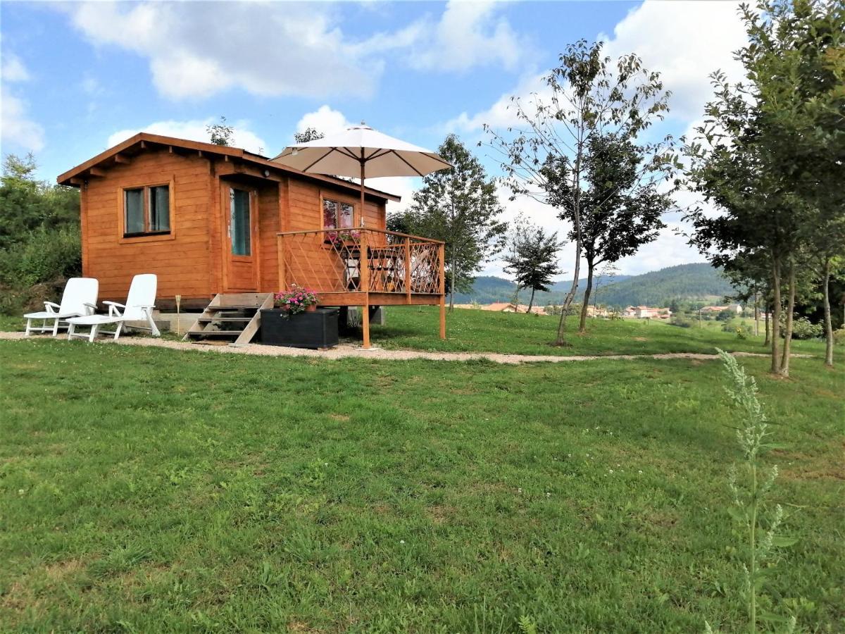 Le Chalet Des Etoiles Champagnac-le-Vieux Экстерьер фото